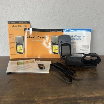 Garmin eTrex Legend HCx GPS Handheld Personal Navigator Bundle - Tested work - Image 1 of 4