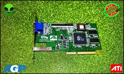 ATI RAGE 3D IIC 4MB 109-48300-00 ver 2.0 SCHEDA VIDEO AGP 2X VGA - Immagine 1 di 3