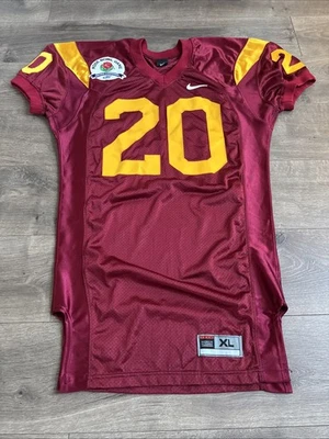 Футболка USC Trojans No20 Pro Cut Nike подлинная розовая чаша NCAA размер XL красная - Изображение 1 из 4