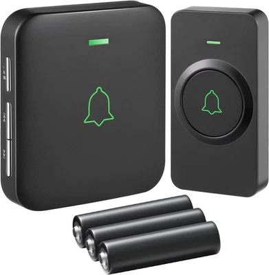 Campainha de porta sem fio, BA-11 à prova d'água operada por bateria campainha operando um - Imagem 1 de 4