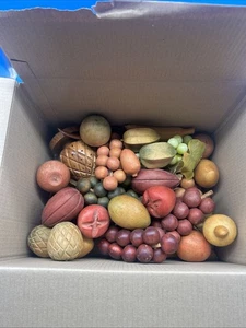 Vintage Obstaufsteller aus Holz riesiges Konvolut 80er Jahre siehe Bilder Restaurant  - Bild 1 von 8