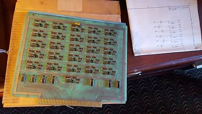Bendix Line Receiver no. 1  Machine PCB Circuit Board  # 3702280  / 3702281 f  - Image 1 of 4