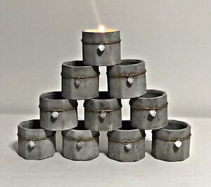 12 Pcs Empty Candle Jars for Making Candles Wholesale Bulk Pots Handmade Eco Kit