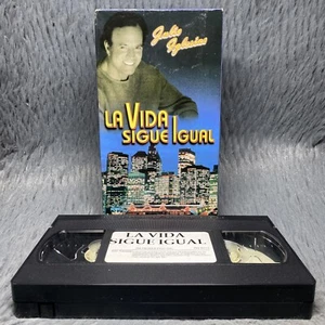 La Vida Sigue Igual VHS Tape 2000 Mexican Spanish JM Productions Video Rare - Picture 1 of 8