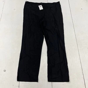 Bobeau Black Pull On Straight Leg Trouser Pants Women’s Size XXL - Picture 1 of 9