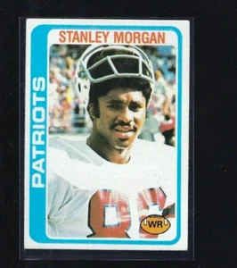 Fútbol americano Topps 1978 #361 - Stanley Morgan - novato - New England Patriots - Imagen 1 de 2