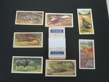 Brooke Bond -  Wildlife in Danger ( 1963).  Set of 50 cards . VGC