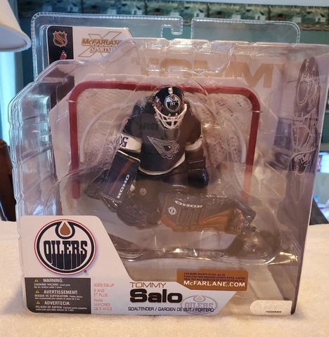 McFarlane Tommy Salo Variant Edmonton Oilers Hockey Figure CASE FRESH Cover