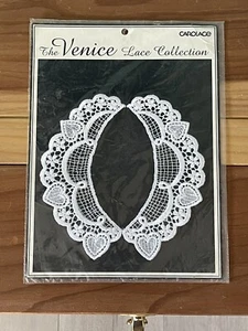Carolace The Venice Lace Collection Herzen weiß Spitze - Bild 1 von 4