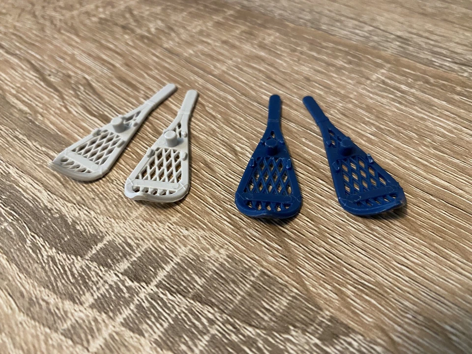 1985 GI Joe Snow Serpent Snow Shoes Original ARAH Accessory snowshoes Grey Blue - Image 1 of 1