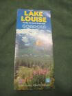 VINTAGE LAKE LOUISE, ALBERTA CANADA colored travel brochure