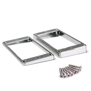 High Quality Humbucker Pickup Ring Flame Sets for LP Les Paul SG Style Replace - Picture 1 of 8