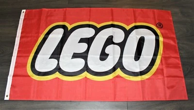 Lego Banner Flag Toy Toy Store Advertising Construction Man Cave 3x5 Legos Logo  - Image 1 of 4