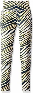 Los Angeles Chargers Damen XS & M Zubaz Yogahose Leggings Zebramuster NEU - Bild 1 von 4