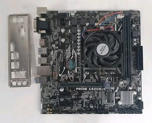 ASUS PRIME A320M-K Socket 1331 DDR4 Motherboard Wi. AMD Athlon 200GE CPU incVAT - Picture 1 of 6