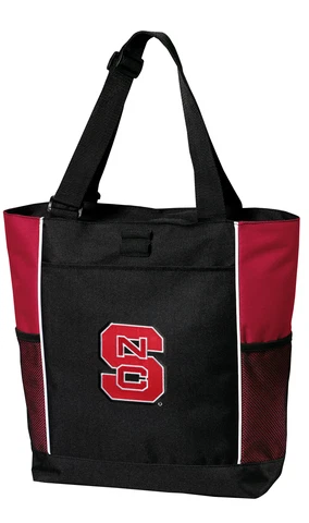 NC State Tote Bag red TRAVEL BEACH POOL BAGS Cover