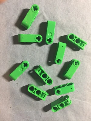 B-1 Lego Lot 11 Bright Green Axle & Pin Connector Perpendicular 42003 42039  - Image 1 of 4