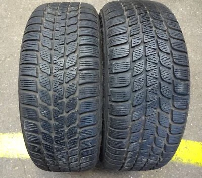 2 Winterreifen Bridgestone Blizzak LM-25 * RSC M+S 205/55 R16 91H RA4239 - Bild 1 von 3