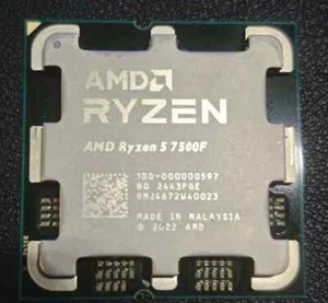 AMD AM5 Ryzen 5 7500F 6 Core 3.7GHz CPU OEM Tray Version no Cooler - Picture 1 of 1