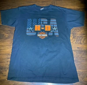 HARLEY DAVIDSON L 2003 Gainesville Florida Vintage T-shirt - Picture 1 of 3