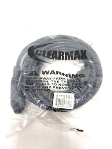 ClearMax 3 Prong BLACK Extension Cord with Multiple Outlets, Heavy Duty 3 Outlet - Picture 1 of 11