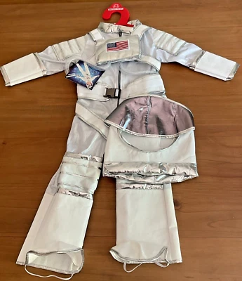 Teetot & Co. Disfraz de Astronauta Blanco Niños Unisex Talla 3-4 NUEVO Disfraz Foto 1 de 4