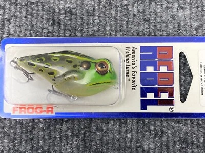 Rebel T30513 Frog-R Topwater Fishing Lure 2 3/8" Bullfrog 5/16oz Floating - Изображение 1 из 4