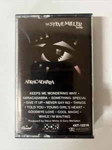 STEVE MILLER BAND ABRACADABRA Cassette Tape 1982 Classic Rock Rare OOP - Picture 1 of 5