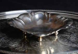 SILBER KUGELFUSS SCHALE PUNZE 800ER SILBER DEUTSCH MEISTER MAYER FRANKFURT 1925 - Bild 1 von 11