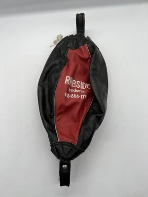 Vintage Ringside Speed Bag Boxing Punching Bag Black Red - image 1 of 2