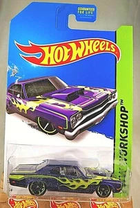 2014 Hot Wheels #212 Workshop-Heat Fleet '69 DODGE CORONET SUPERBEE Purple Varia - Picture 1 of 5