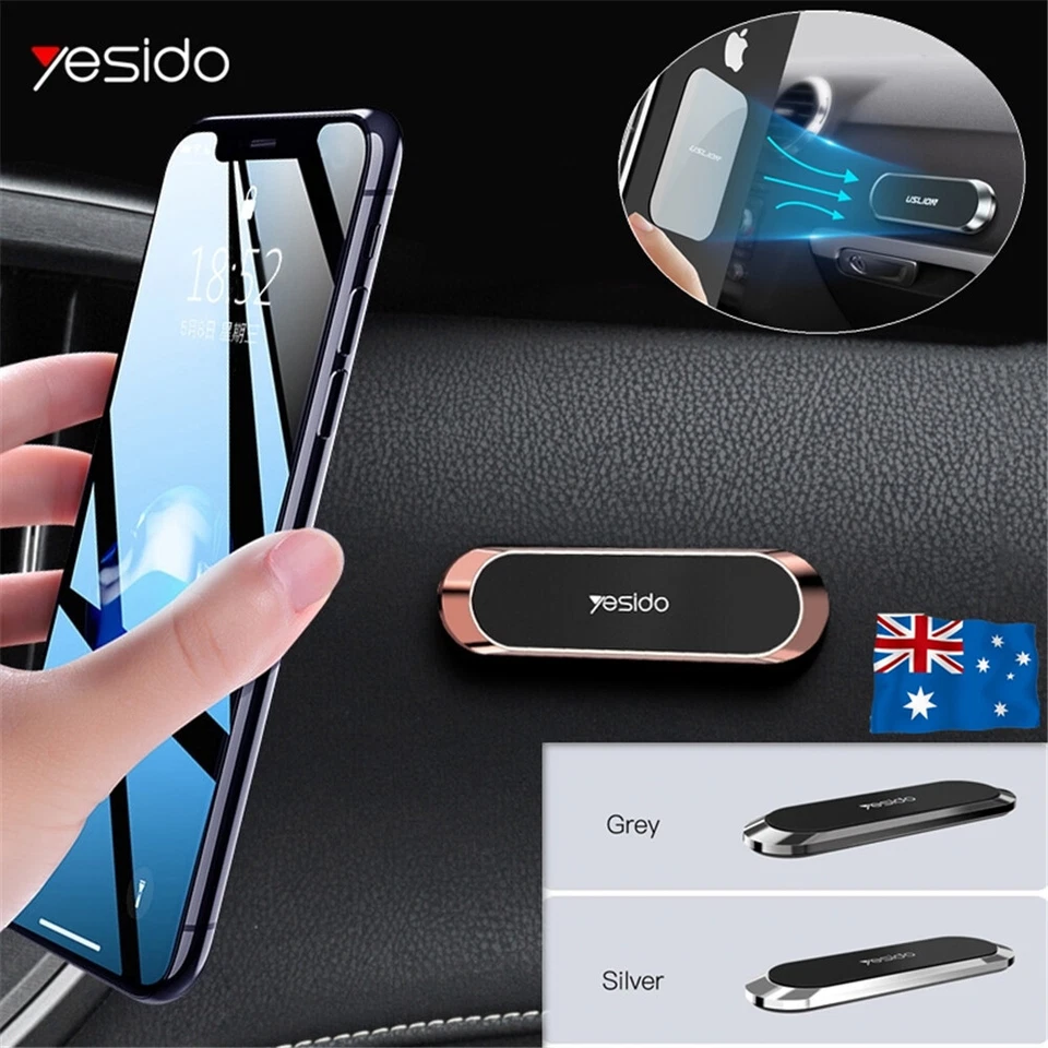 Universal Magnetic Magnet Car Da Phone Holder Mount Fit For iPhone Samsung GPS - image 1 of 4