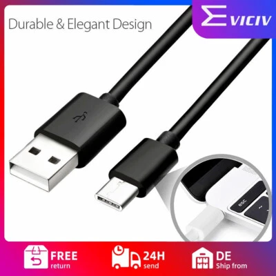 USB-C to USB A Cable,Typ C Schnelles Laden Cable für Samsung S10 Xiaomi HTC LG - Bild 1 von 4