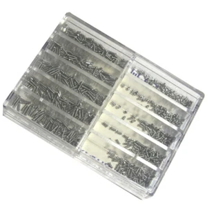 670pcs Professional Stainless Steel Clock Watch Screws Repair Tools in 10 - Picture 1 of 4
