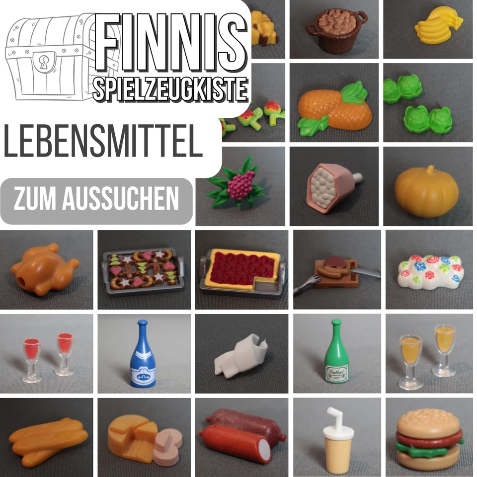 Playmobil Lebensmittel - Dollhouse Life Fun Family Essen Küche Geschirr - Bild 1 von 1