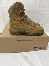 REEBOK 8" RAPID RESPONSE RB® COMPOSITE-TOE SIDE-ZIP BOOTS RB8850 - Size 9.5 mens