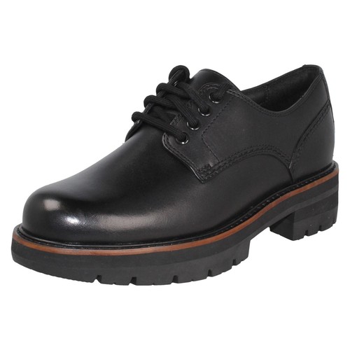 Scarpe stringate donna Clarks suola grossa Orianna Derby
