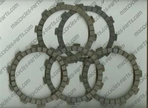 Yamaha Clutch Plates YTM225DR/DX 1983-1986 5 pcs NEW - Foto 1 di 1