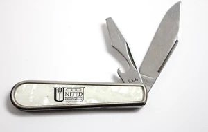 Vintage USA Colonial Pocket Knife United Savings and Loan Savings Advertising - Picture 1 of 6