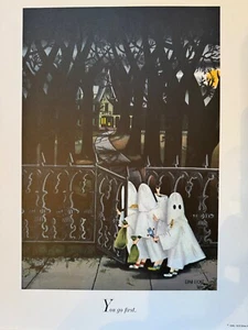 “You Go First” by Edna Eicke (1972) – Individual Photolithograph Print - Picture 1 of 1