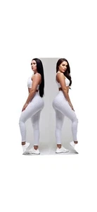 Anti Cellulite Compression Leggings And Bra - Picture 1 of 5