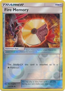 x4 Fire Memory - 123/156 - Uncommon - Reverse Holo Pokemon SM5 Ultra Prism M/NM - Picture 1 of 1