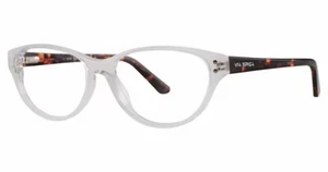 New Via Spiga Teodora 620 Cat Eye Crystal Eyeglasses Authentic - Picture 1 of 1