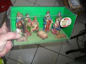 Kit Krippe Komplett 9 Hirten Harz Auf Tabelle Aus Holz Krippe 'Art T-Shirt 47 - Bild 1 von 1