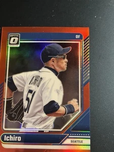 2024 Panini Donruss - Optic Ichiro Suzuki #75 Red Prizm /99 - Picture 1 of 8