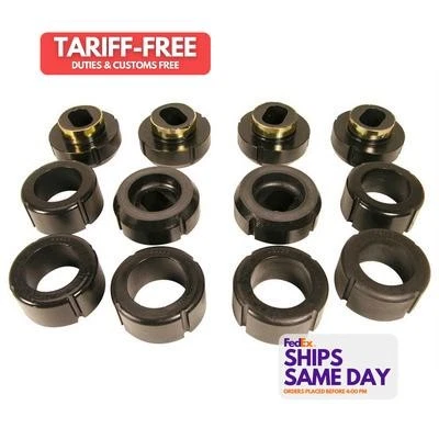 Prothane 7-108-BL, Kit Poliuretano Negro Gm Cuerpo Montaje 2Wd- C10/4Wd- K10-20 Fi Foto 1 de 4