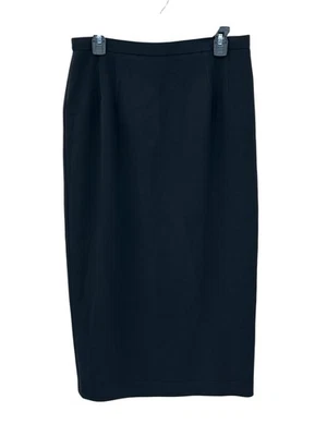 Falda Plaza South Mujer 12 Negro Lápiz Maxi Trabajo Oficina Minimalista Clásica Foto 1 de 4