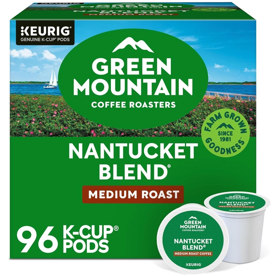 Nantucket Blend Keurig Single-Serve K-Cup Pods, Medium Roast Coffee, 96 Count - Image 1 of 4