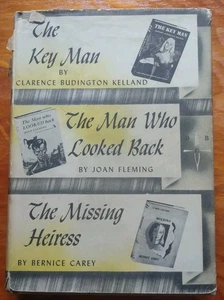 *DETECTIVE BOOK CLUB: The Key Man / The Man Who Looked Back /The Missing Heiress - Picture 1 of 7