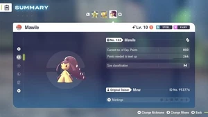 Shiny 6IV Adamant Female Mawile Pokémon ZA + Master Ball - Picture 1 of 4